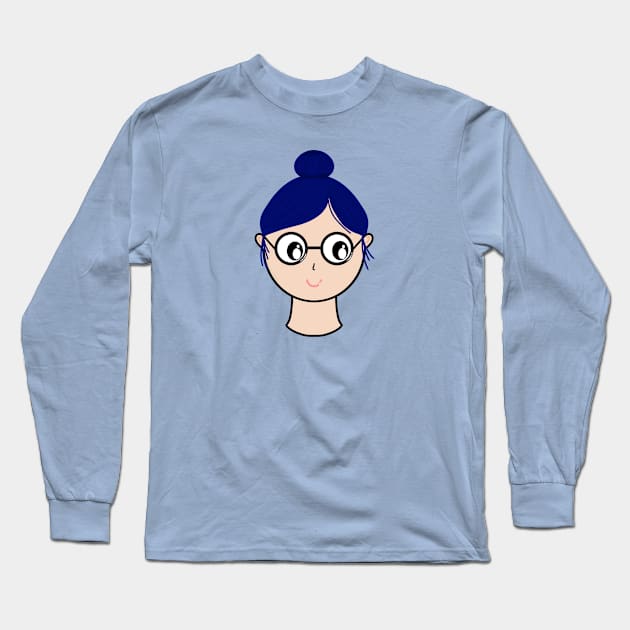 girl Long Sleeve T-Shirt by abiyacollect